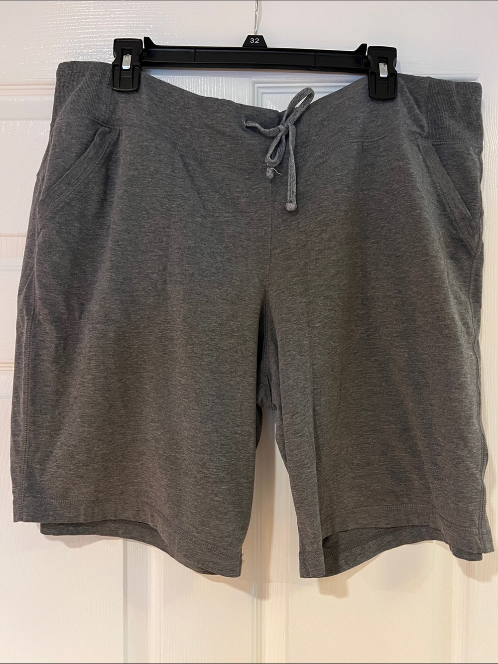 tek gear Women's Gray Athletic Drawstring Shorts